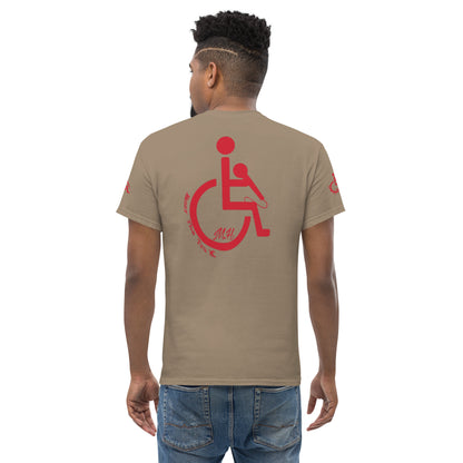 the struggle is real but necessary Men's classic tee