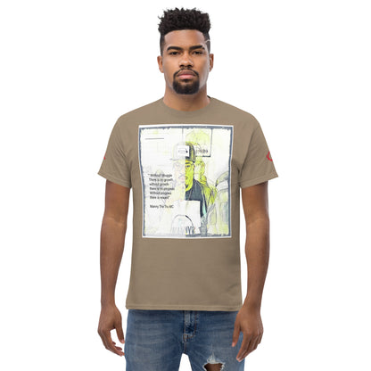 the struggle is real but necessary Men's classic tee