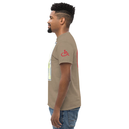 the struggle is real but necessary Men's classic tee