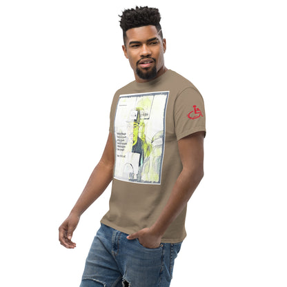 the struggle is real but necessary Men's classic tee