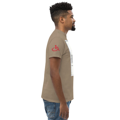 the struggle is real but necessary Men's classic tee