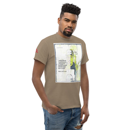 the struggle is real but necessary Men's classic tee