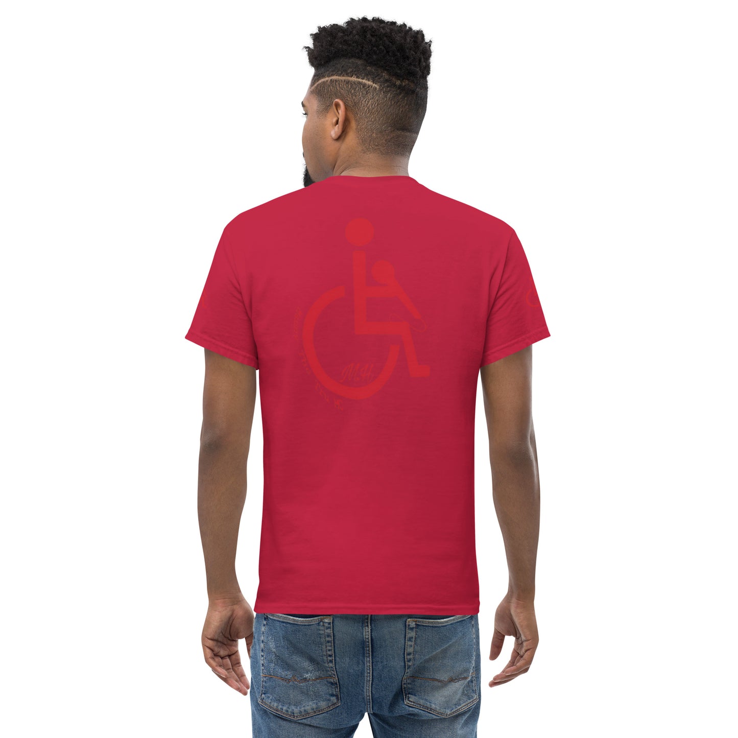 the struggle is real but necessary Men's classic tee