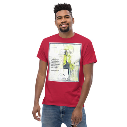 the struggle is real but necessary Men's classic tee