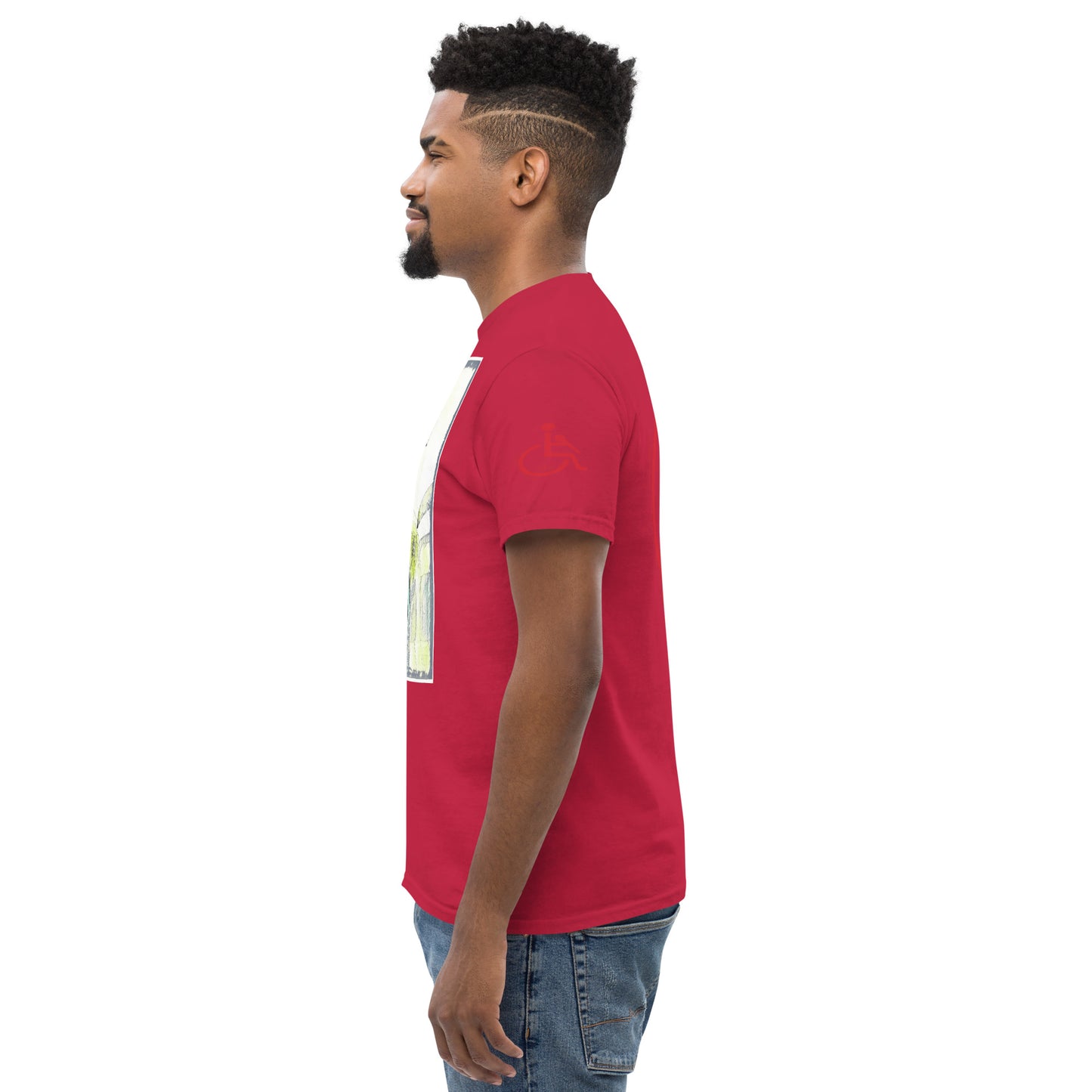 the struggle is real but necessary Men's classic tee