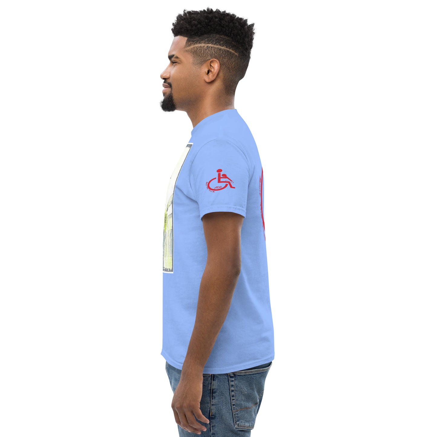 the struggle is real but necessary Men's classic tee