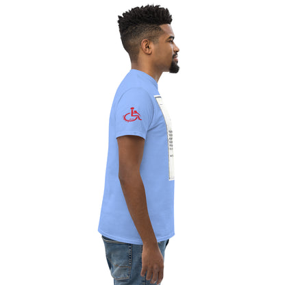 the struggle is real but necessary Men's classic tee