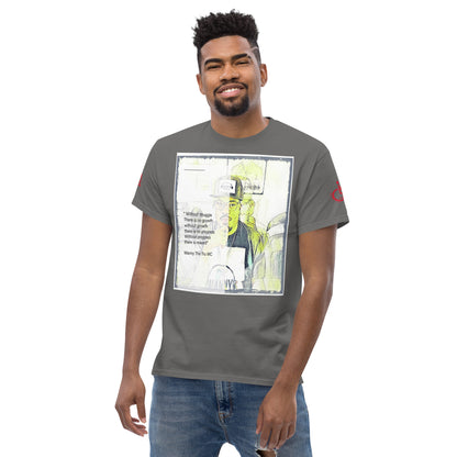 the struggle is real but necessary Men's classic tee
