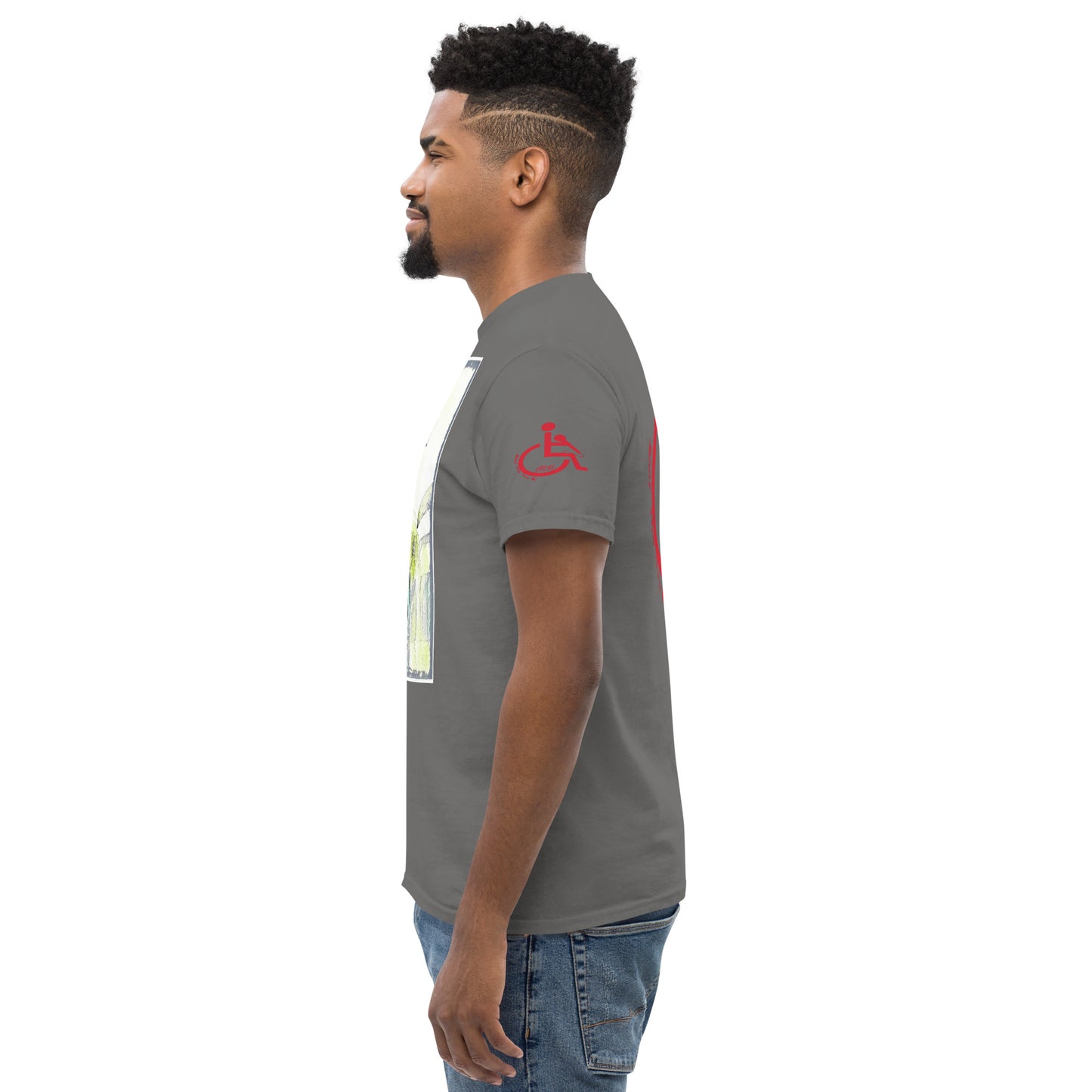the struggle is real but necessary Men's classic tee