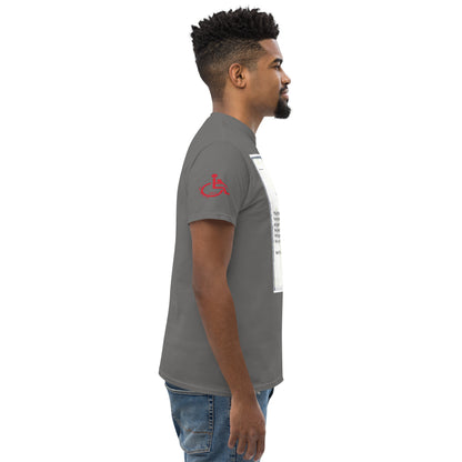 the struggle is real but necessary Men's classic tee