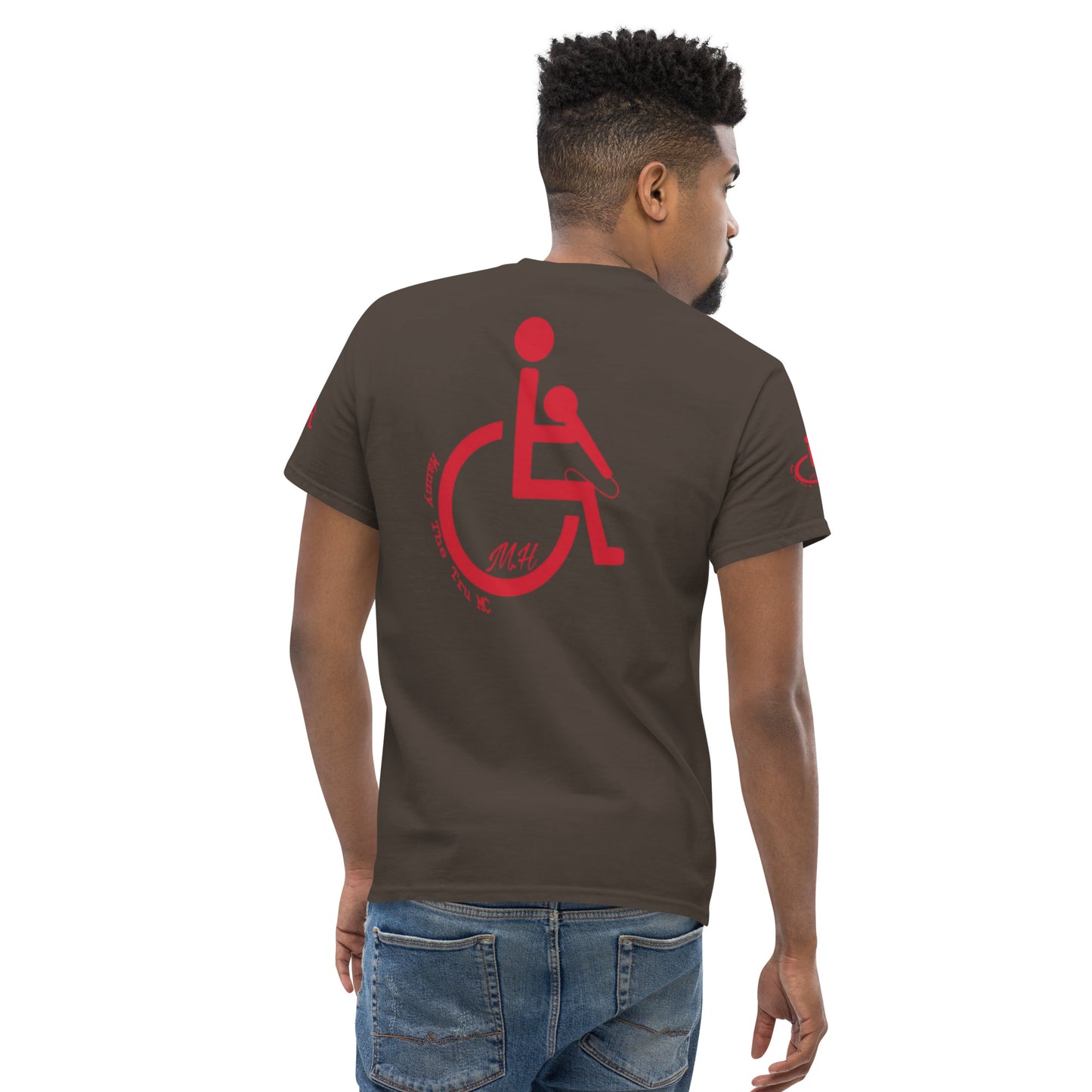 the struggle is real but necessary Men's classic tee