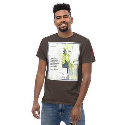 the struggle is real but necessary Men's classic tee