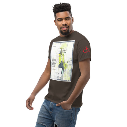 the struggle is real but necessary Men's classic tee