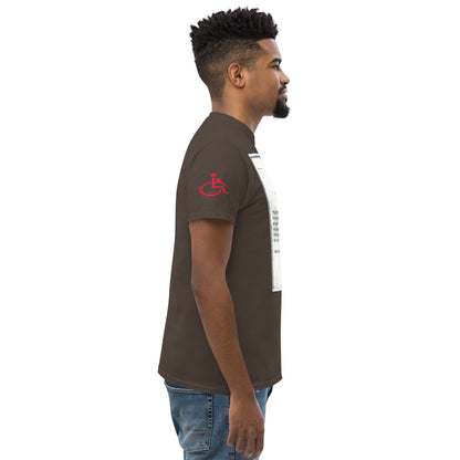 the struggle is real but necessary Men's classic tee