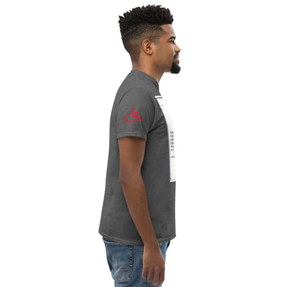 the struggle is real but necessary Men's classic tee