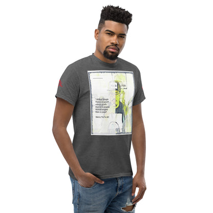 the struggle is real but necessary Men's classic tee