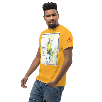 the struggle is real but necessary Men's classic tee