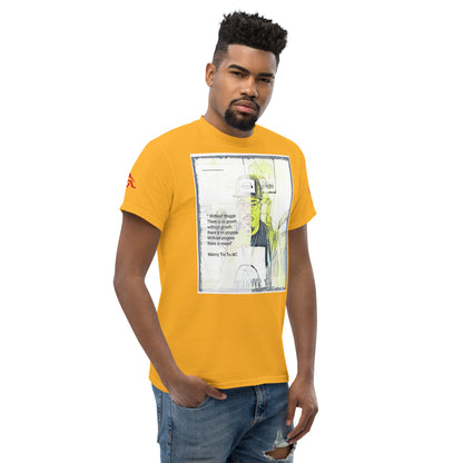 the struggle is real but necessary Men's classic tee