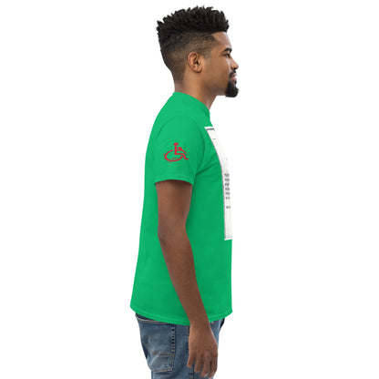 the struggle is real but necessary Men's classic tee