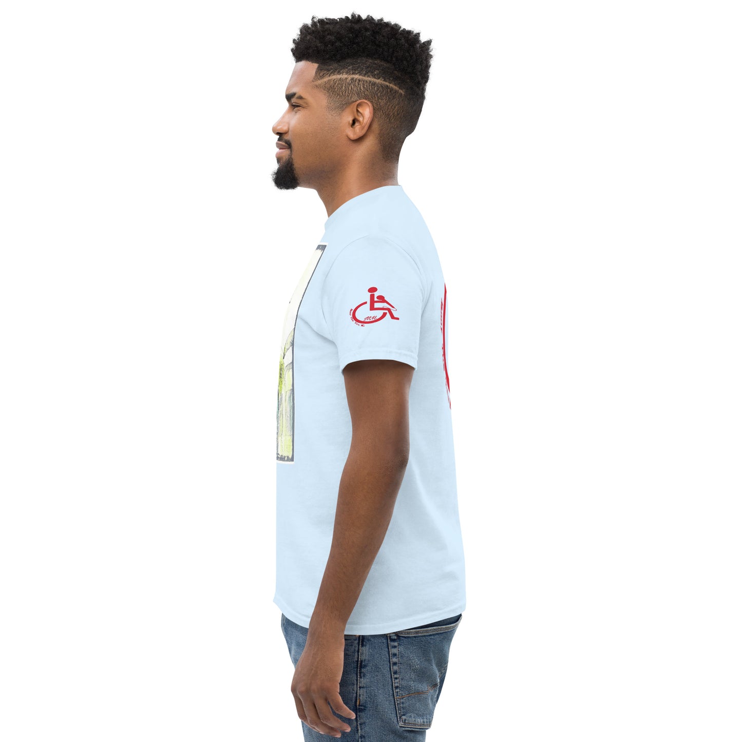 the struggle is real but necessary Men's classic tee