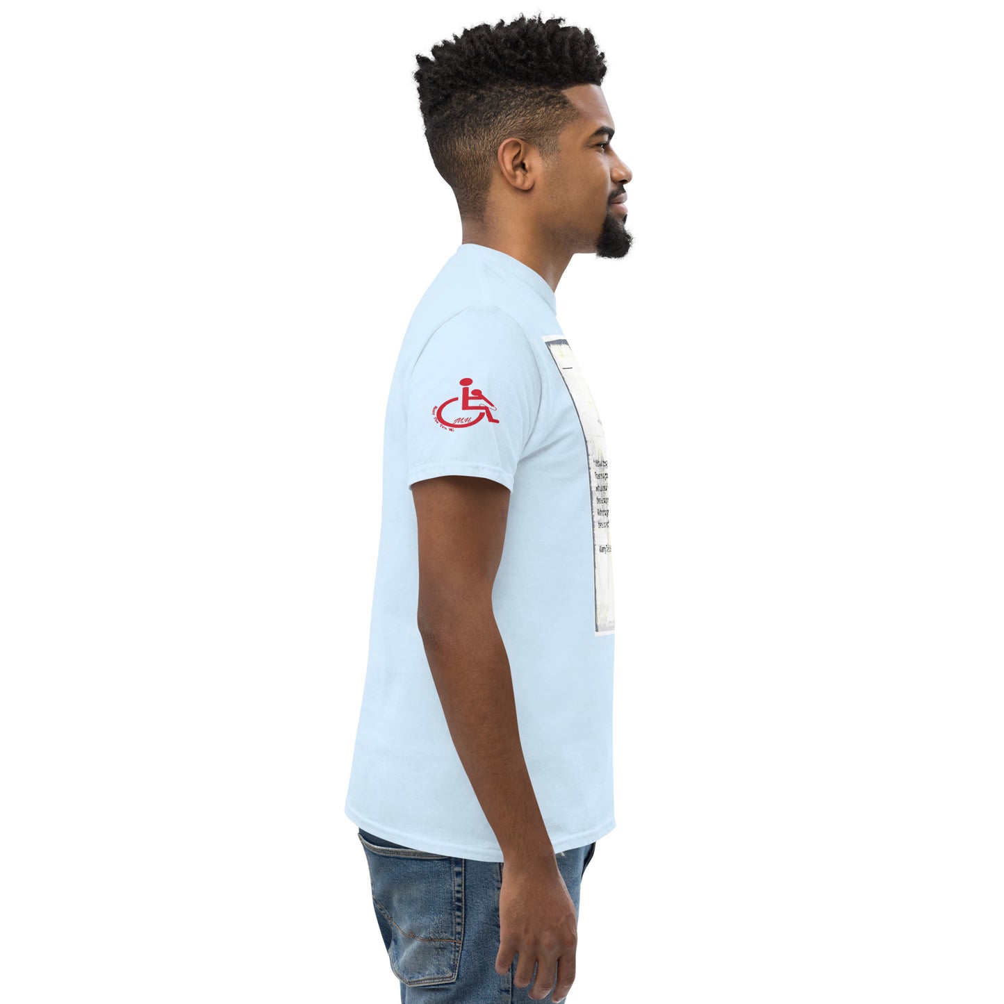 the struggle is real but necessary Men's classic tee