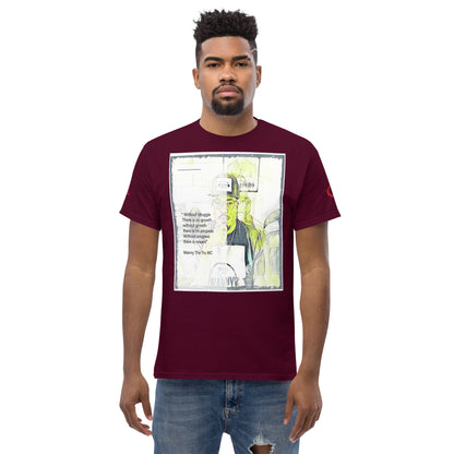 the struggle is real but necessary Men's classic tee
