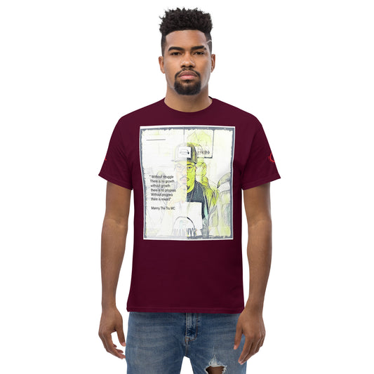 the struggle is real but necessary Men's classic tee