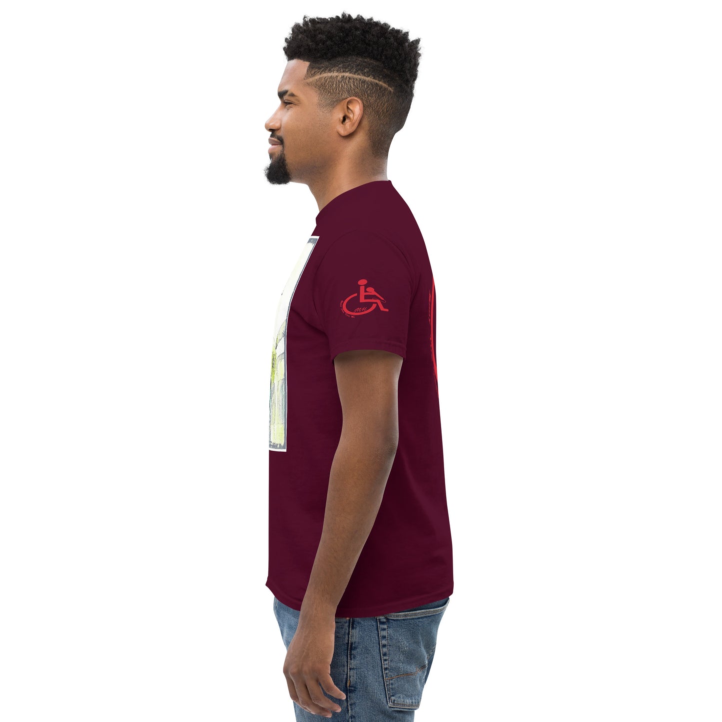 the struggle is real but necessary Men's classic tee