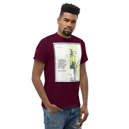 the struggle is real but necessary Men's classic tee