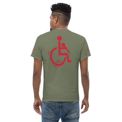 the struggle is real but necessary Men's classic tee