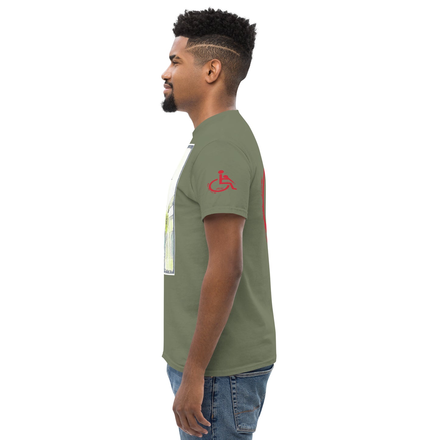 the struggle is real but necessary Men's classic tee