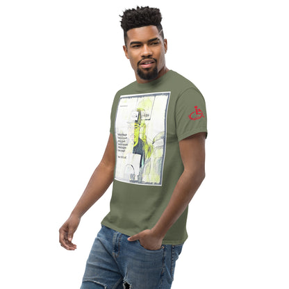 the struggle is real but necessary Men's classic tee