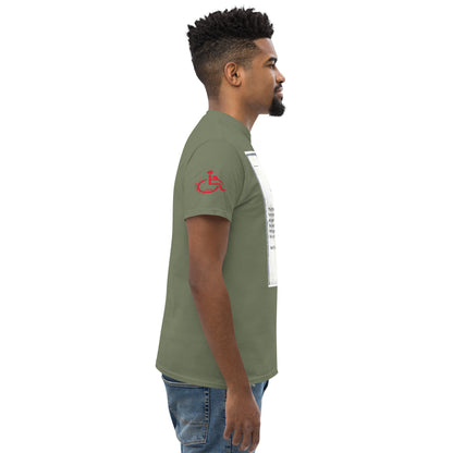 the struggle is real but necessary Men's classic tee