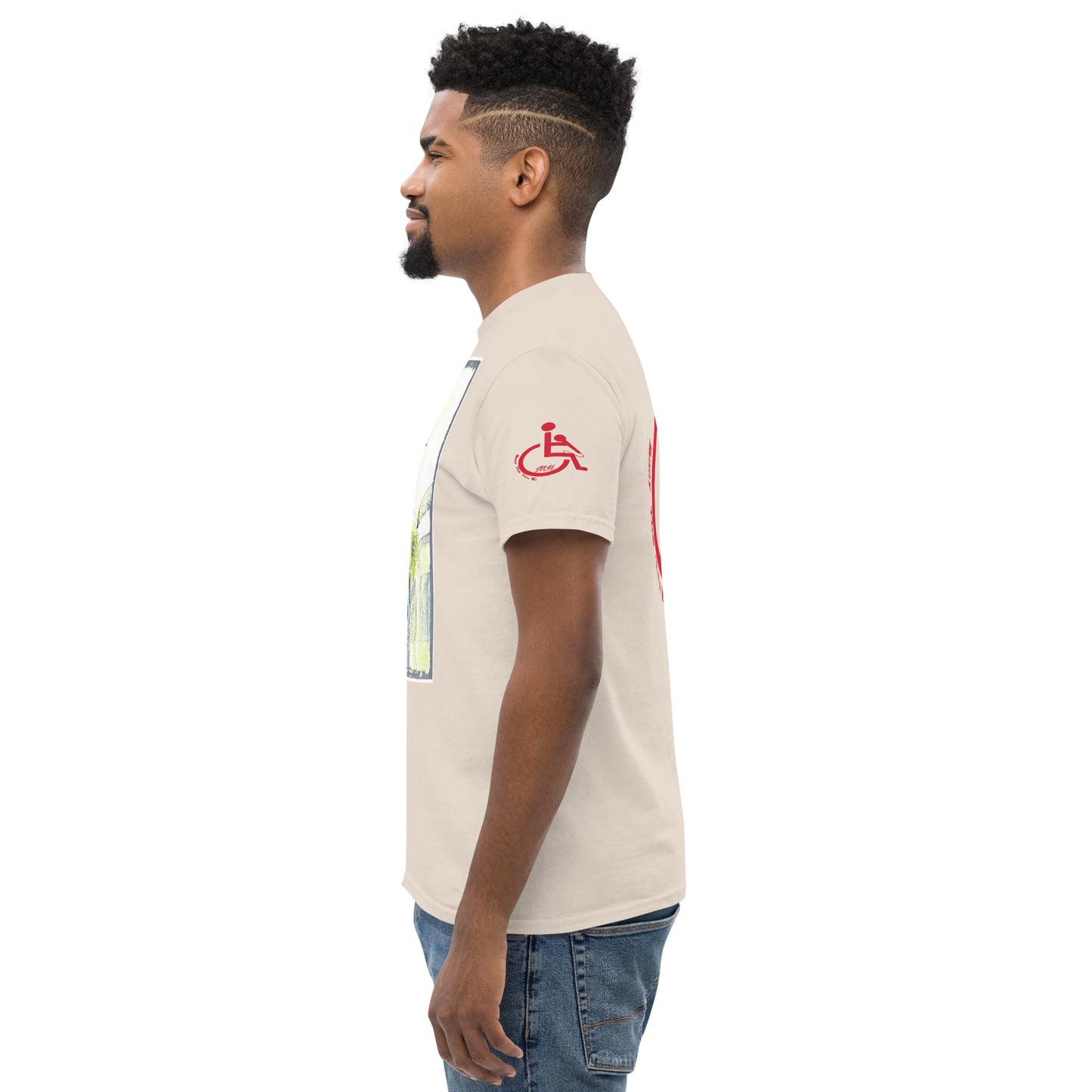 the struggle is real but necessary Men's classic tee