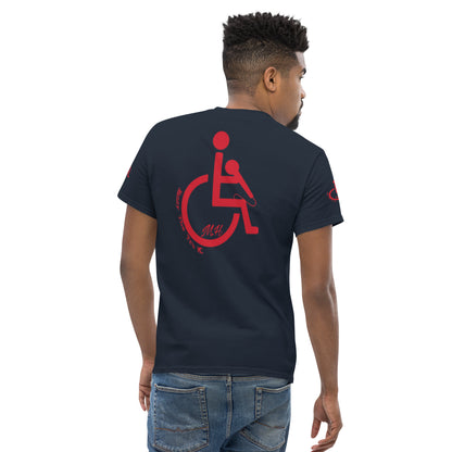 the struggle is real but necessary Men's classic tee