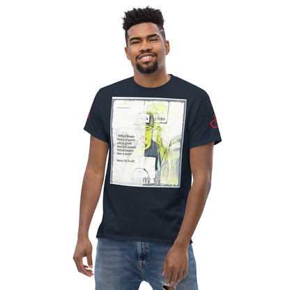the struggle is real but necessary Men's classic tee