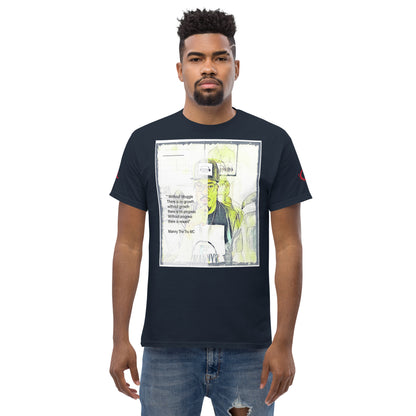 the struggle is real but necessary Men's classic tee