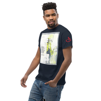 the struggle is real but necessary Men's classic tee