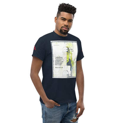 the struggle is real but necessary Men's classic tee