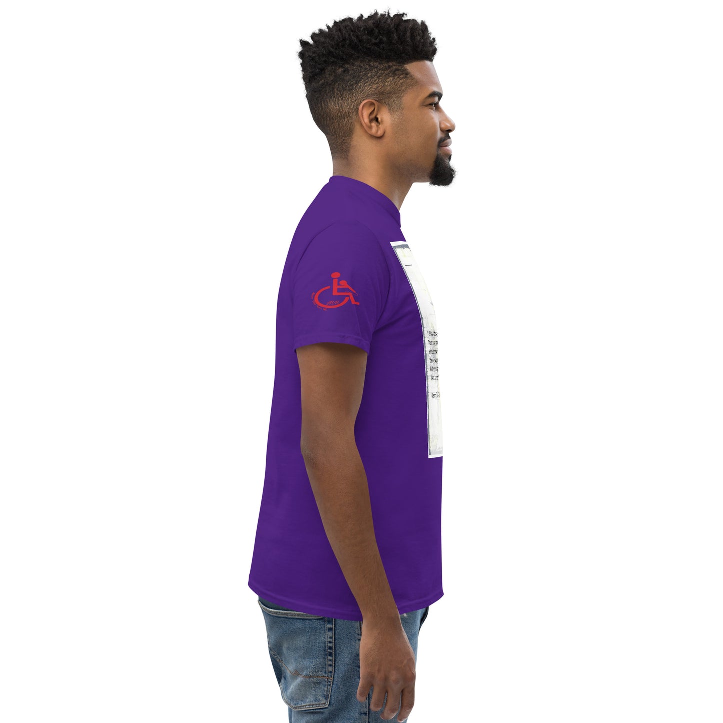 the struggle is real but necessary Men's classic tee