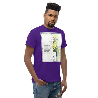 the struggle is real but necessary Men's classic tee