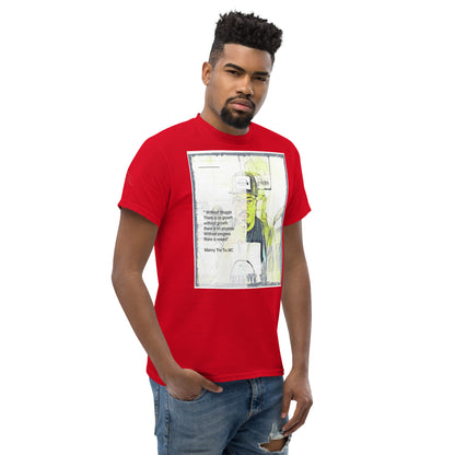 the struggle is real but necessary Men's classic tee