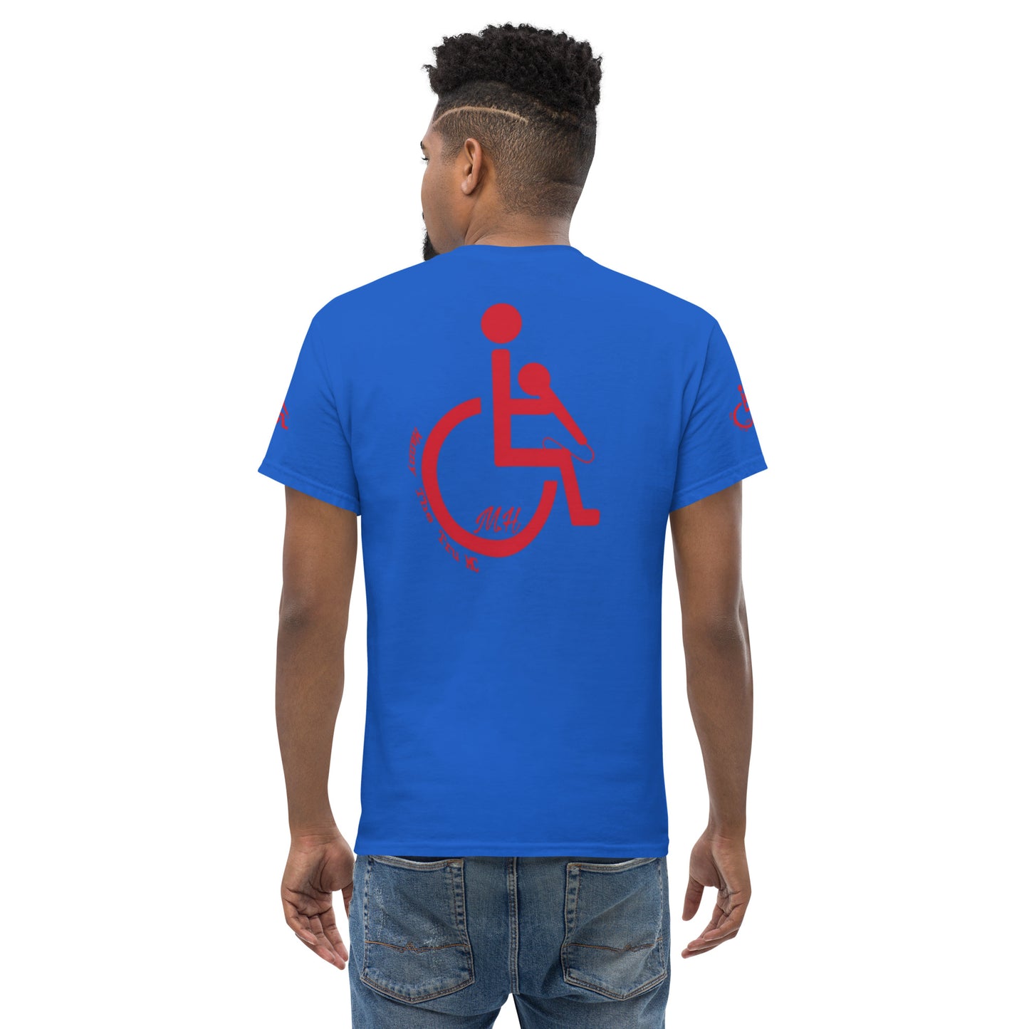 the struggle is real but necessary Men's classic tee