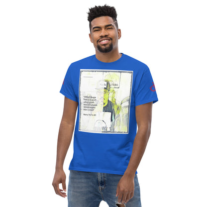 the struggle is real but necessary Men's classic tee