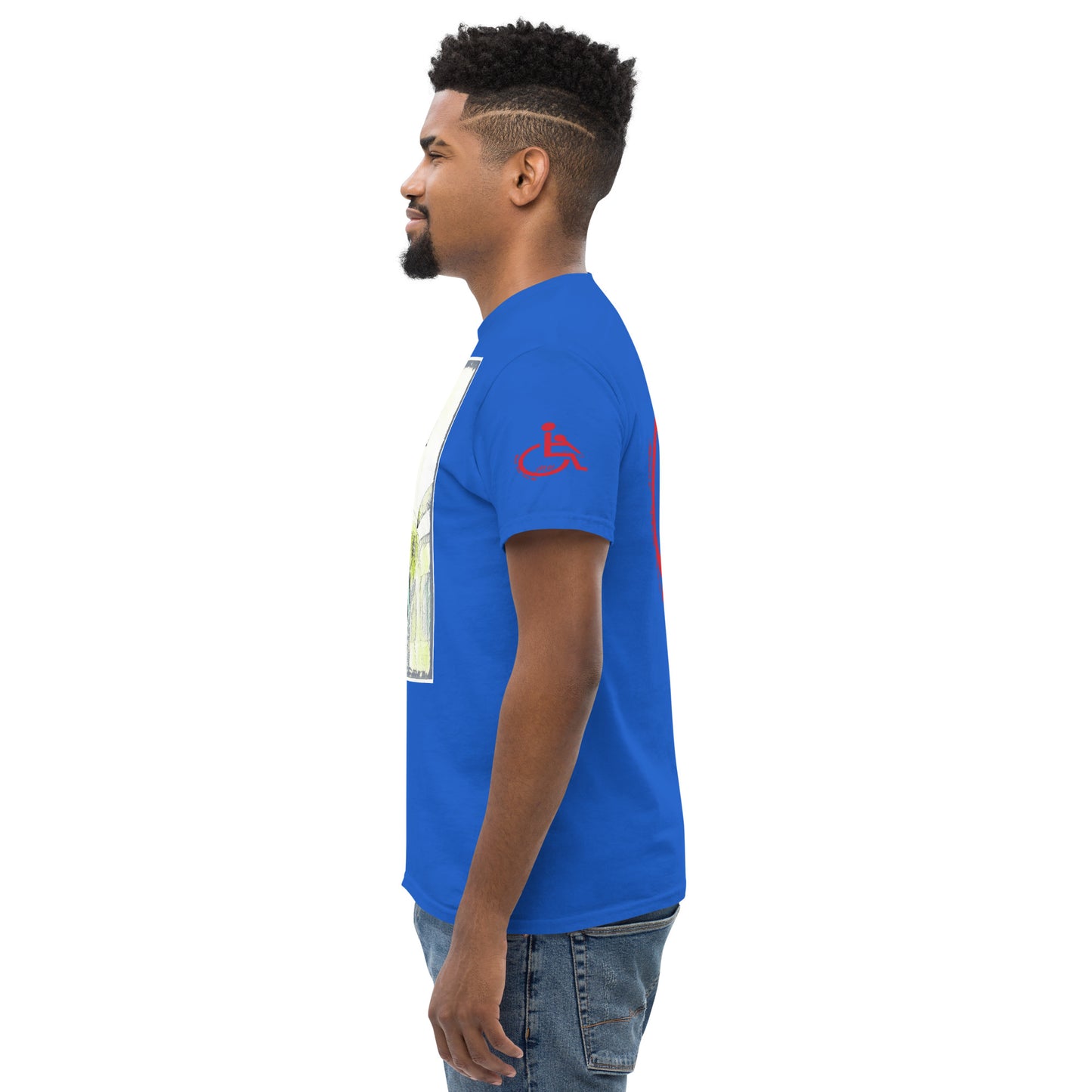 the struggle is real but necessary Men's classic tee
