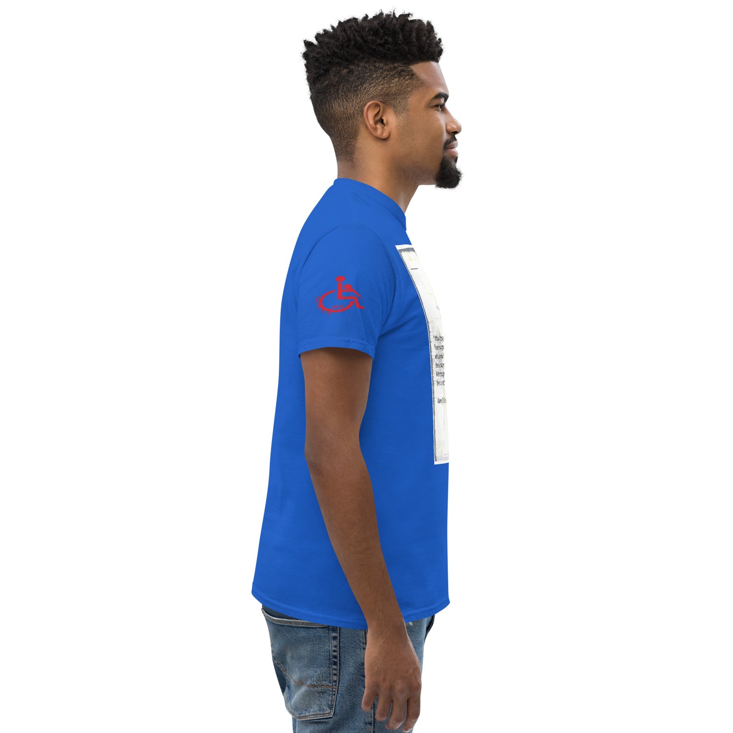 the struggle is real but necessary Men's classic tee