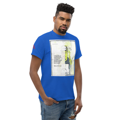 the struggle is real but necessary Men's classic tee