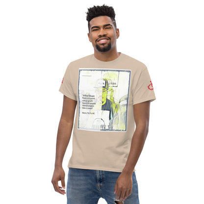 the struggle is real but necessary Men's classic tee