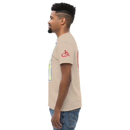 the struggle is real but necessary Men's classic tee