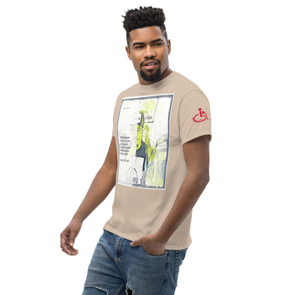 the struggle is real but necessary Men's classic tee